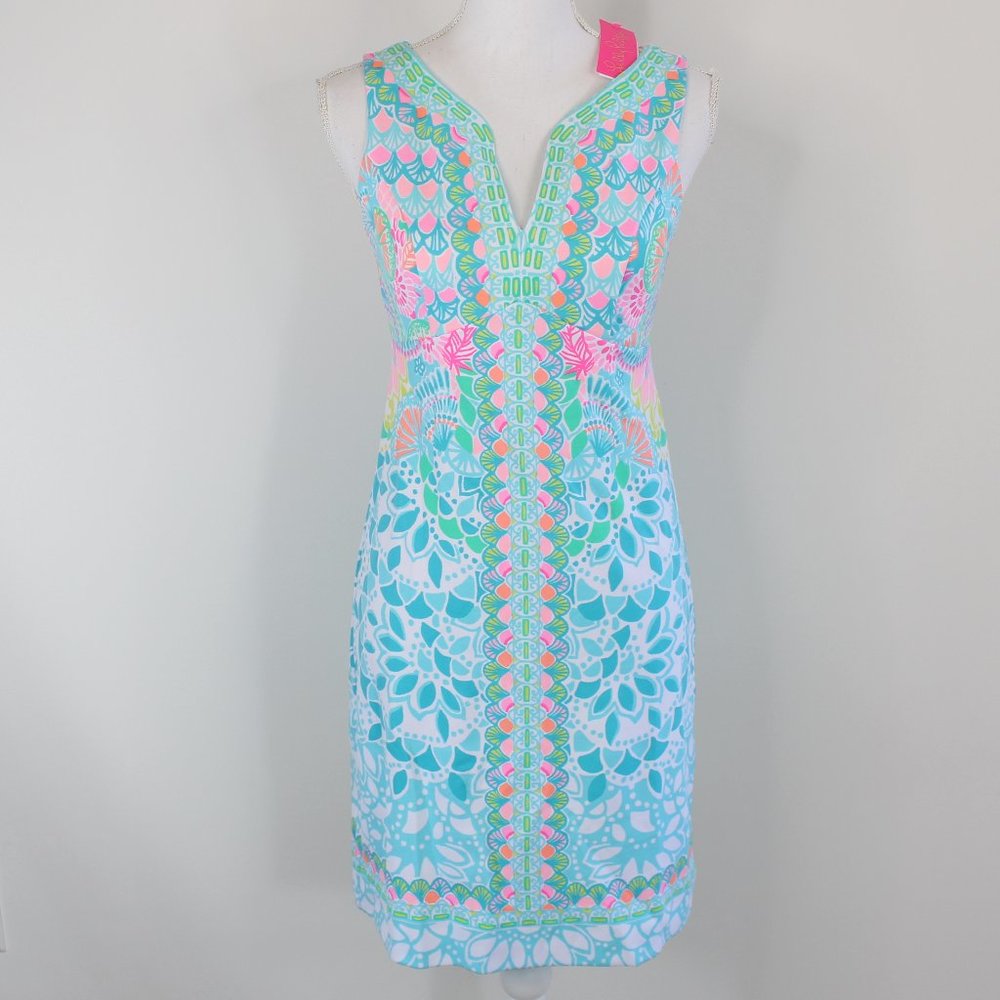 Lilly Pulitzer Sigrid Shift Caribbean Dress NWT